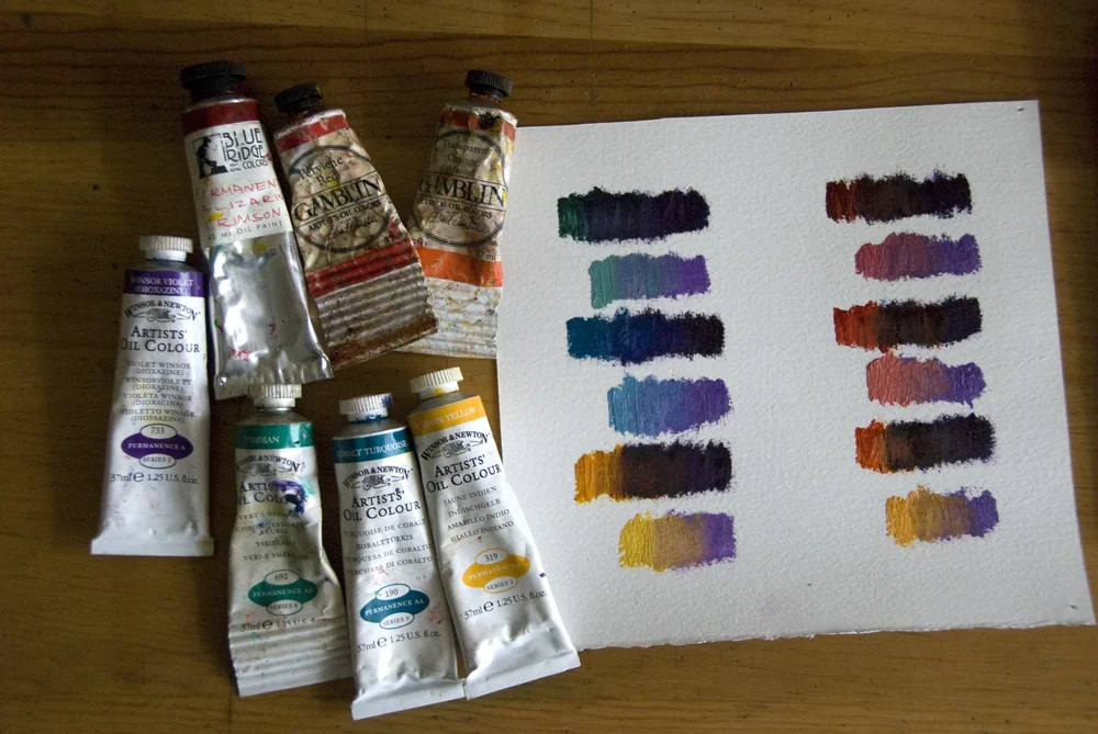 Favorite Paint Mixtures: Dioxazine Purple