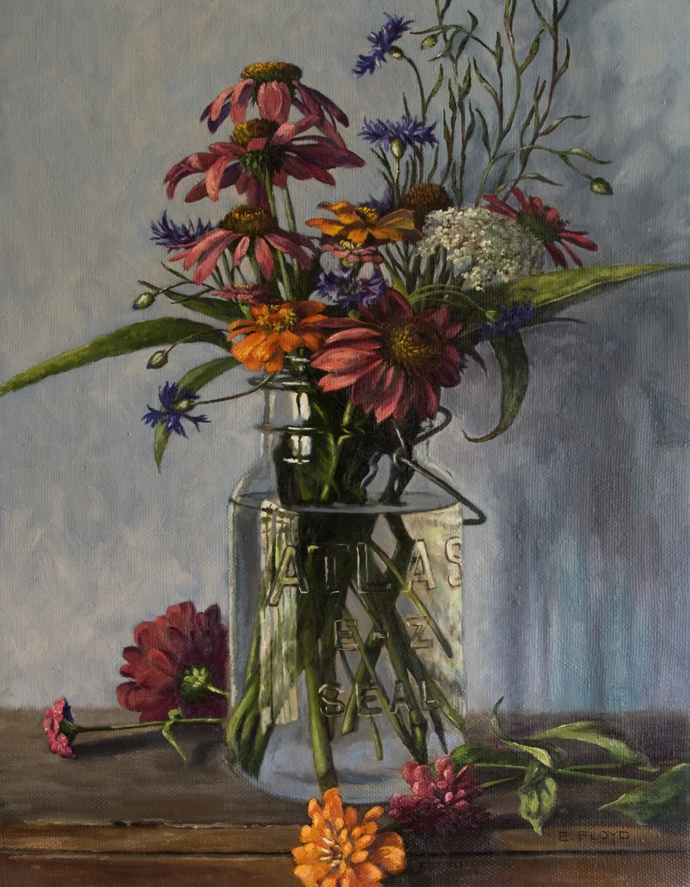 Summer's Bounty, 24 x 18 inches