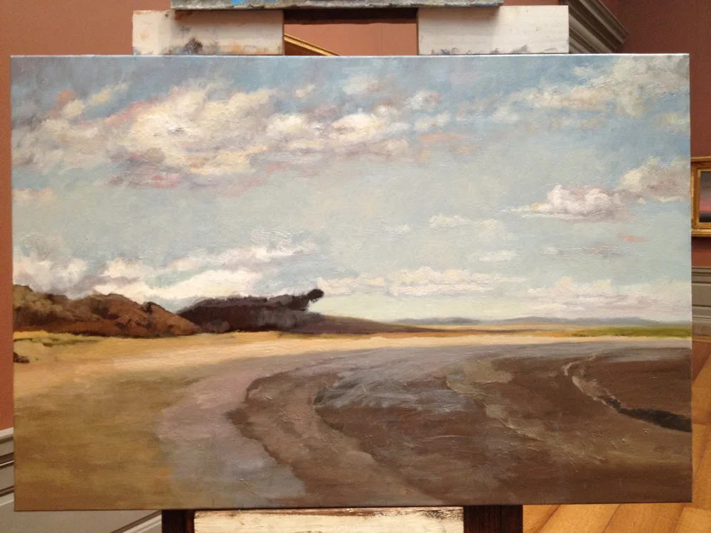 Second Beach, Newport by Worthington Whittridge: Session 4