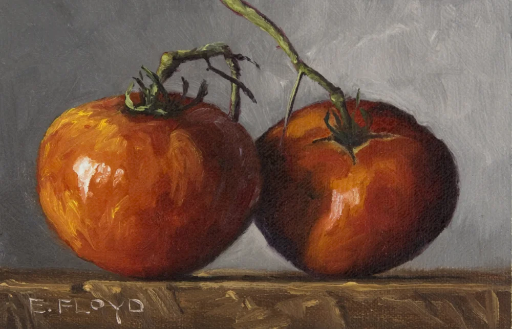 Heirloom Tomatoes #4, 4 x 6 inches