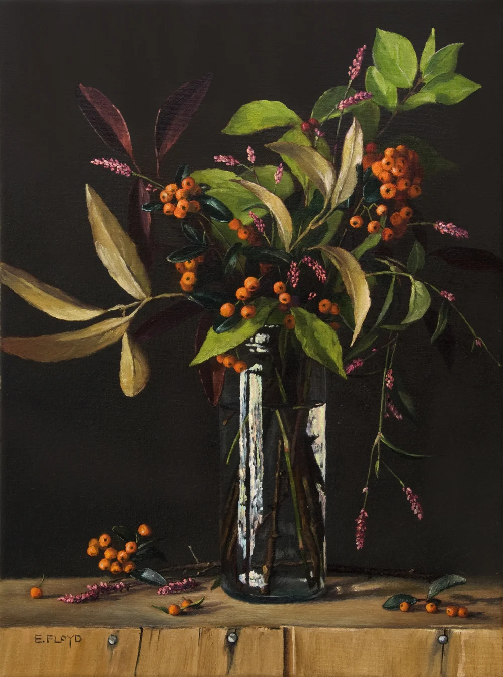 Touch of Autumn, 16 x 12 inches 