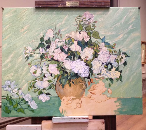 Roses by Vincent Van Gogh:  Session 8