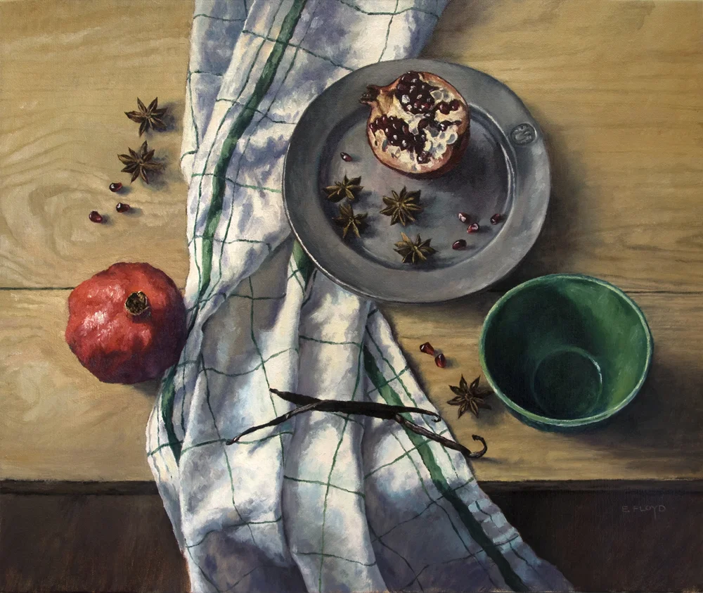 Winter Spice, 22 x 24 inches