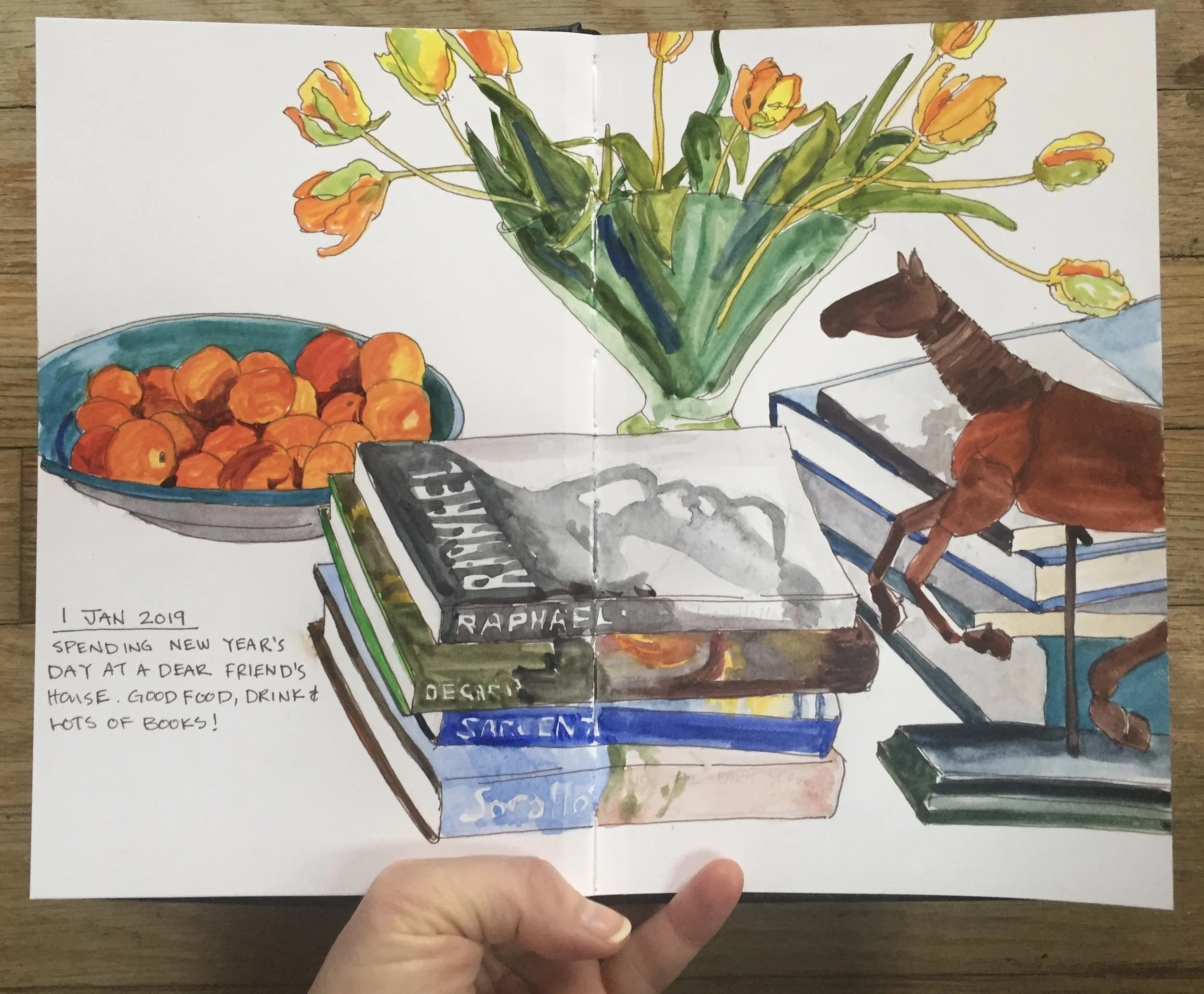 Make Art Everyday 2019 :: Days 1-5