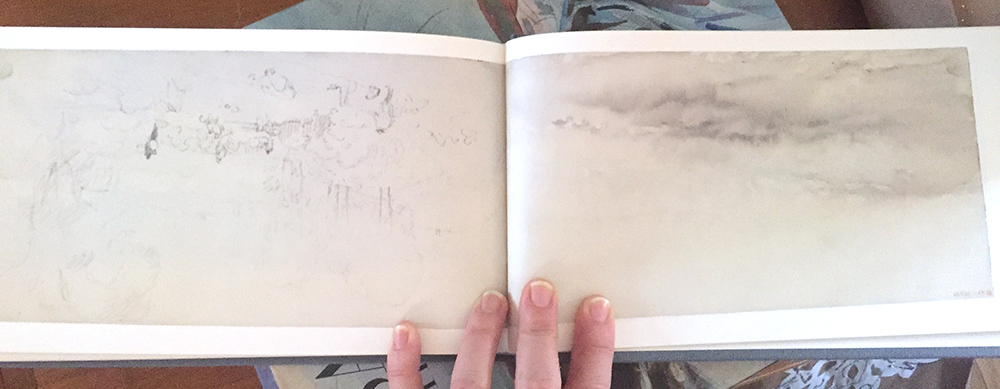 The “Skies” Sketchbook by J.M.W. Turner
