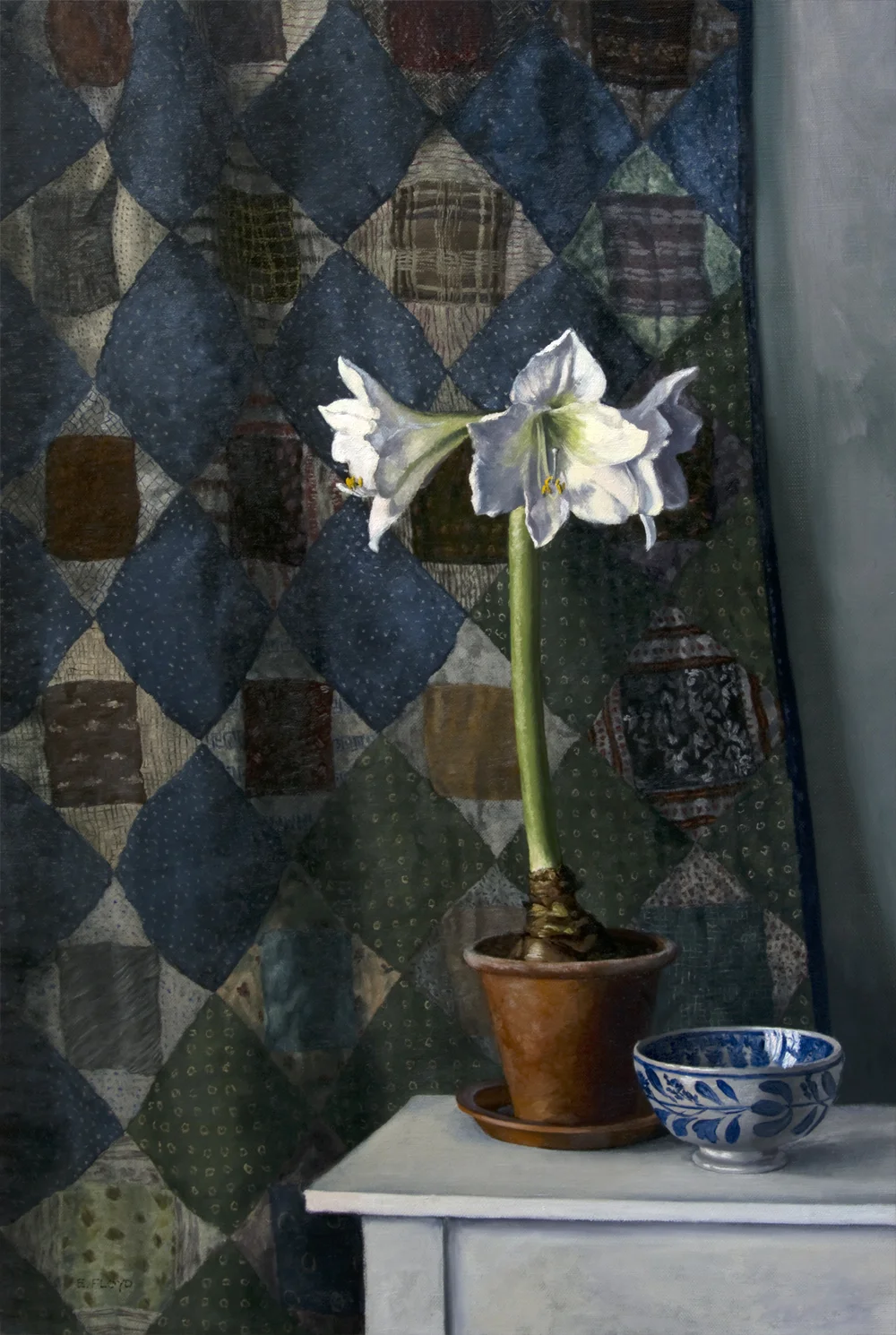 January, 36 x 24 inches