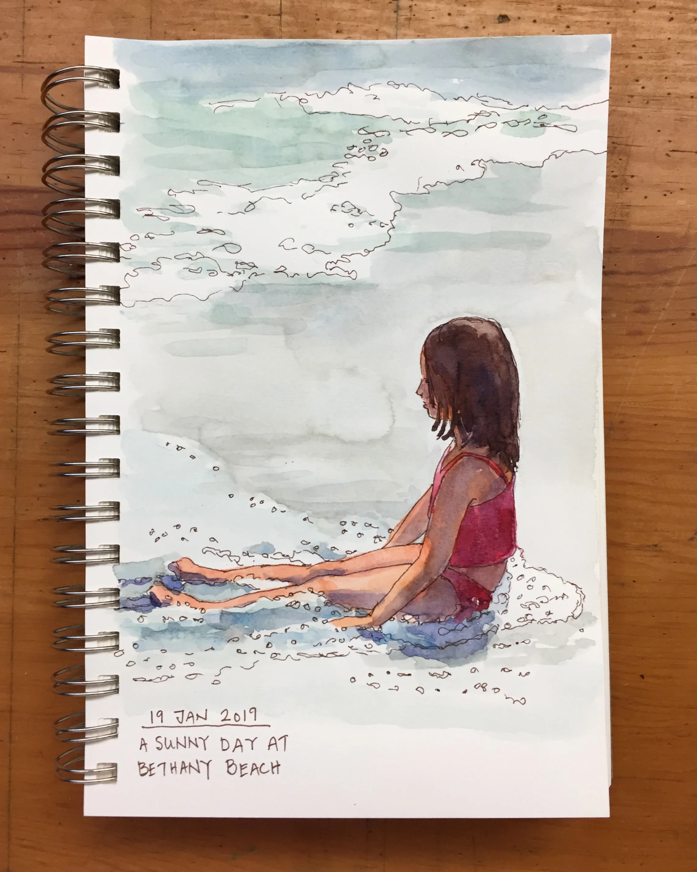 Day 19: A sunny day at Bethany Beach