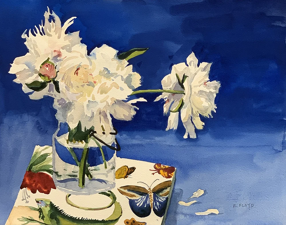 Floral Watercolors from this Summer