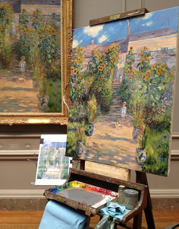 Mastery gained through emulation (a fancy way to say copying)