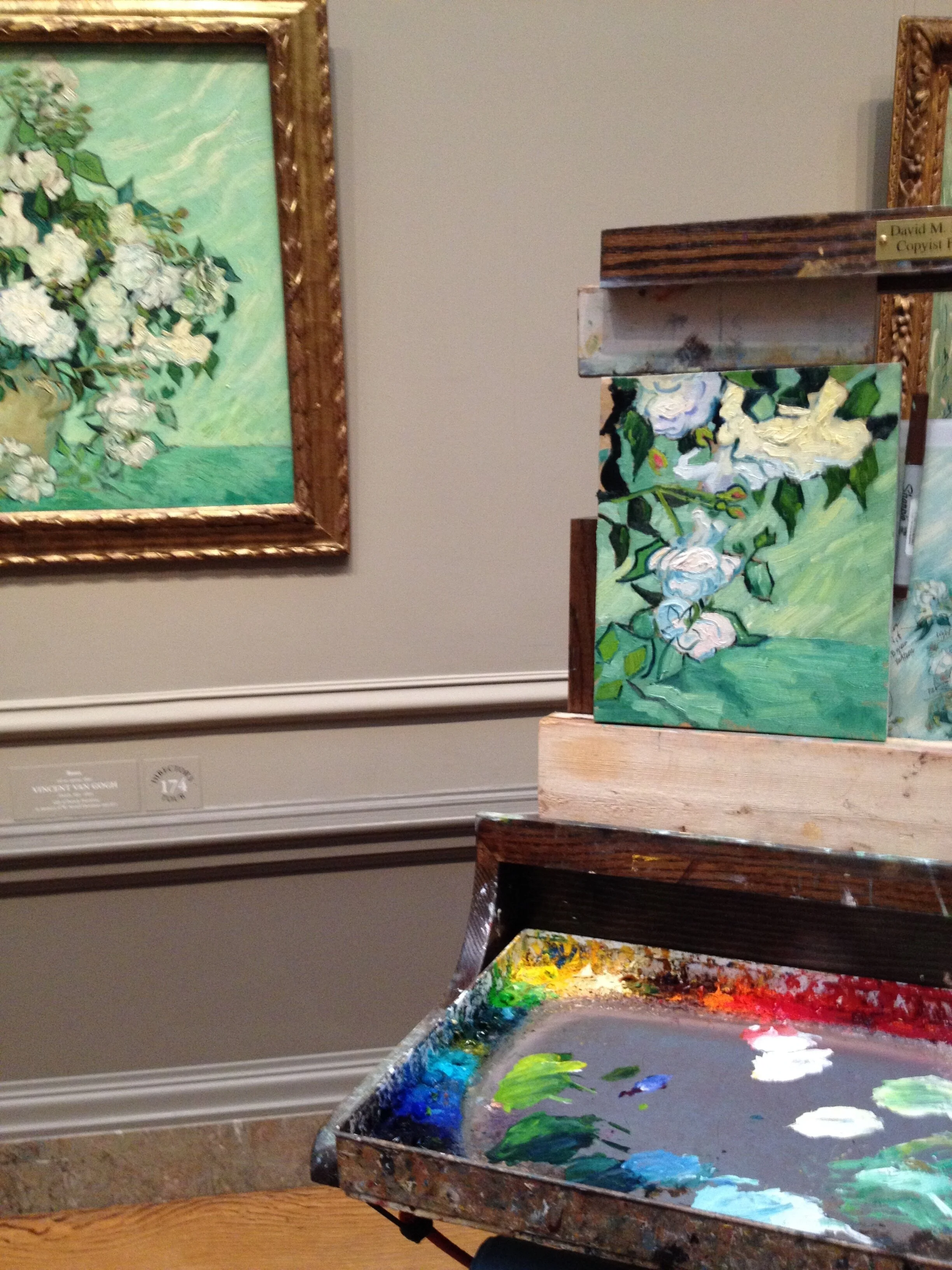 Roses by Vincent Van Gogh:  Session 2