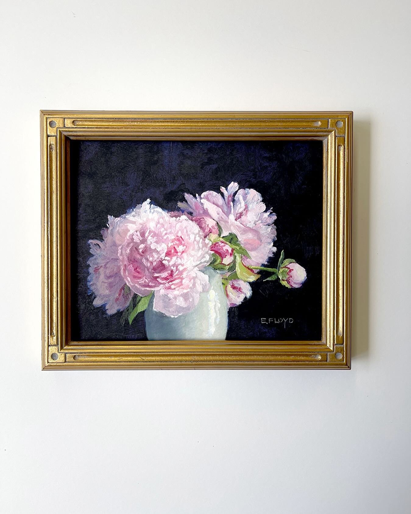 May&rsquo;s print! 🩷⁠ ⁠
⁠
Detail of &ldquo;Peonies on a Book&rdquo; is now available as a fine art print.⁠
⁠
8&rdquo;x10&rdquo; print on 285gsm watercolor paper. Unframed. ⁠
⁠
I love these peonies, how they just seem to jump of the surface.  If I we