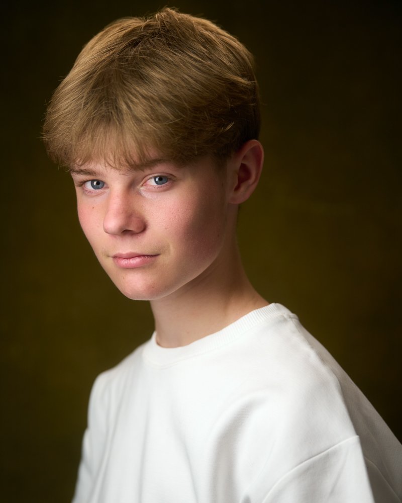 Thomas Connor actor headshot photographed in Glasgow following his role as Roger in BBC's Lord of the Flies.