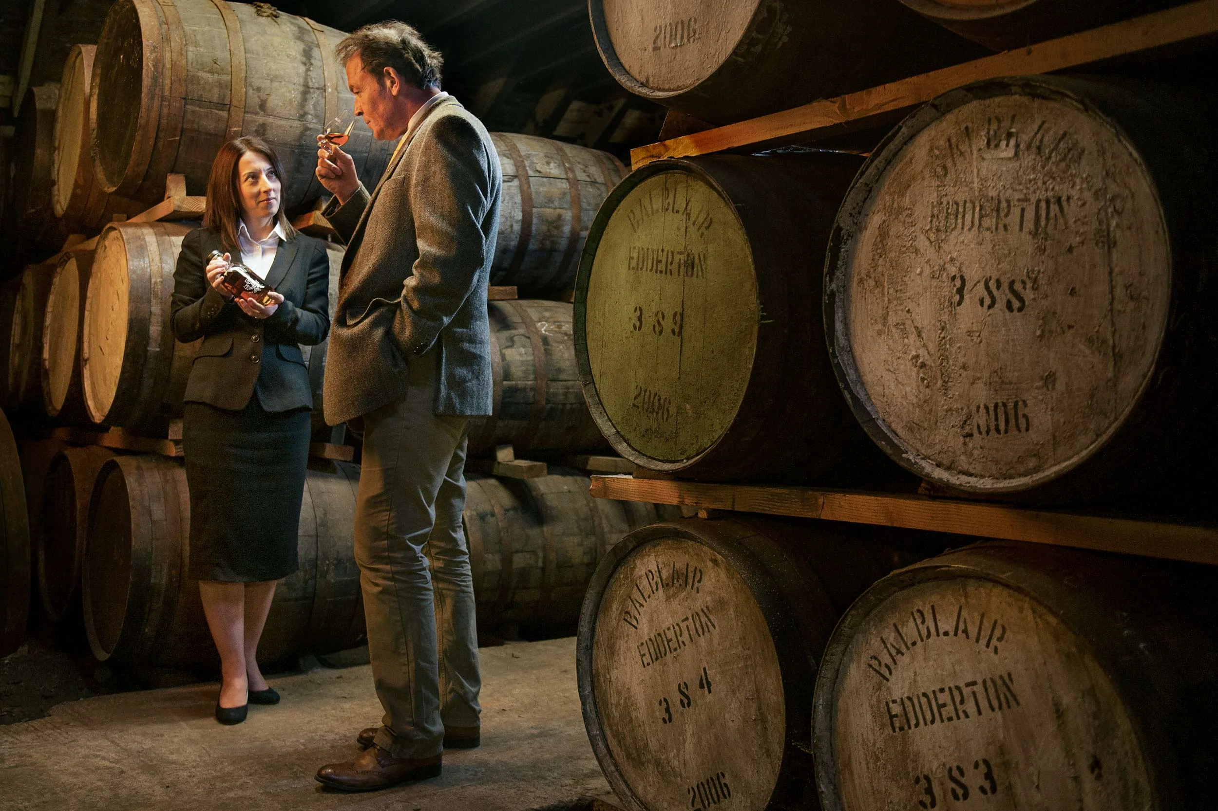 Clyde Travel Management and Balblair Whisky - PR Photoshoot