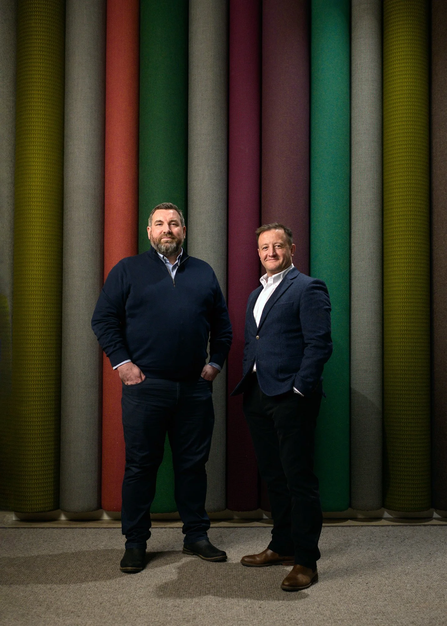 Professional portraits created for Pegasus Group as it launches its Glasgow city centre office