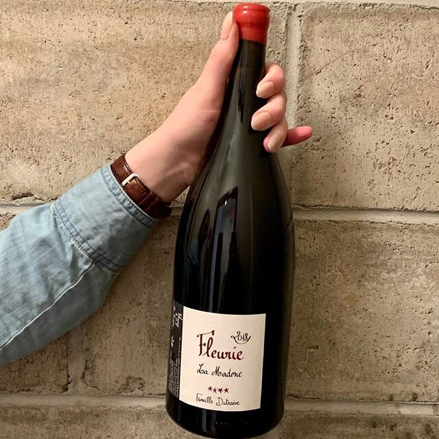 Wrap up your 3 day weekend with some of our delicious, house made pastas and a glass of our magnum Monday offering, a beautiful Fleurie from Famille Dutraive!