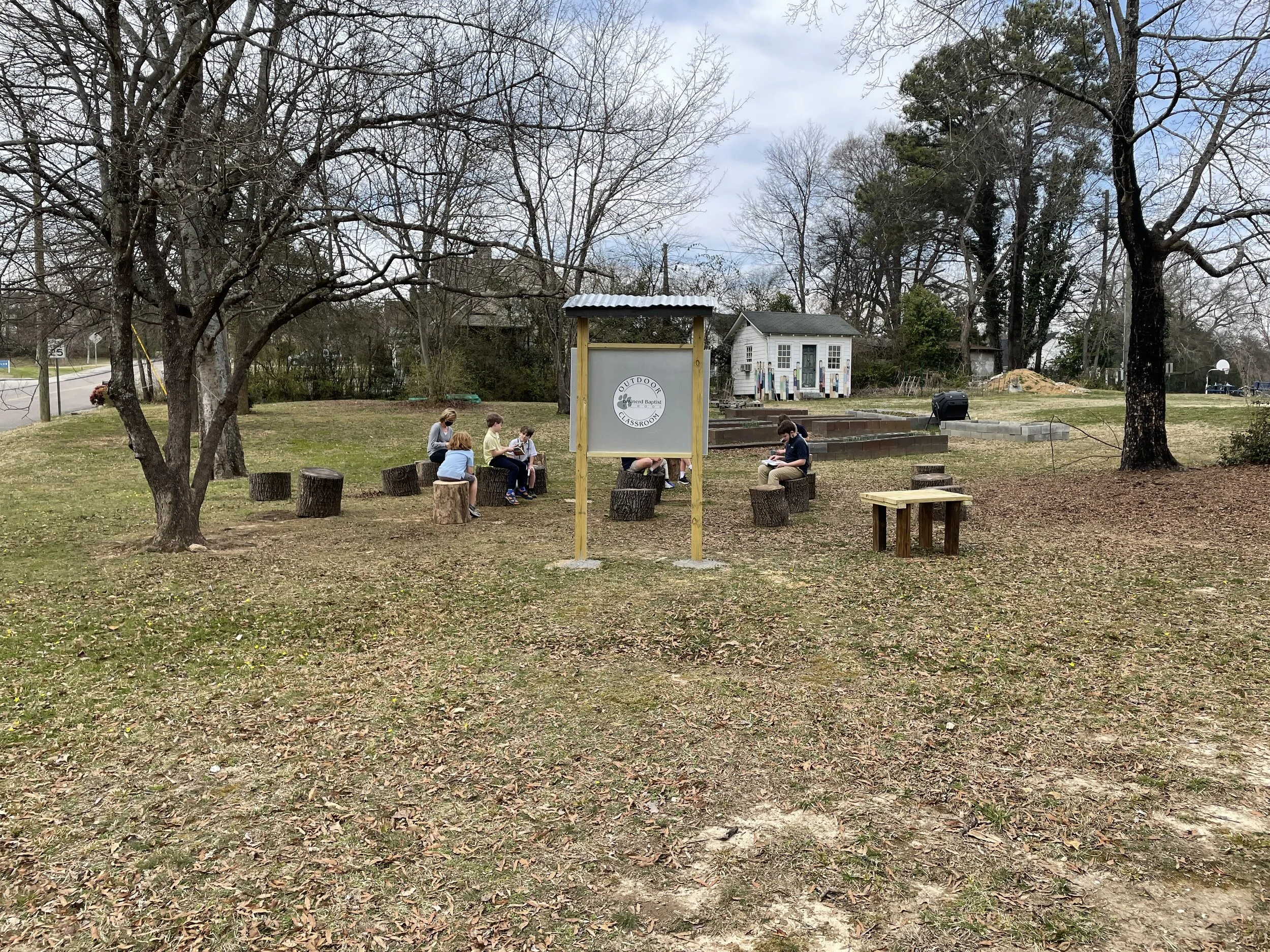 New Outdoor Classroom Space