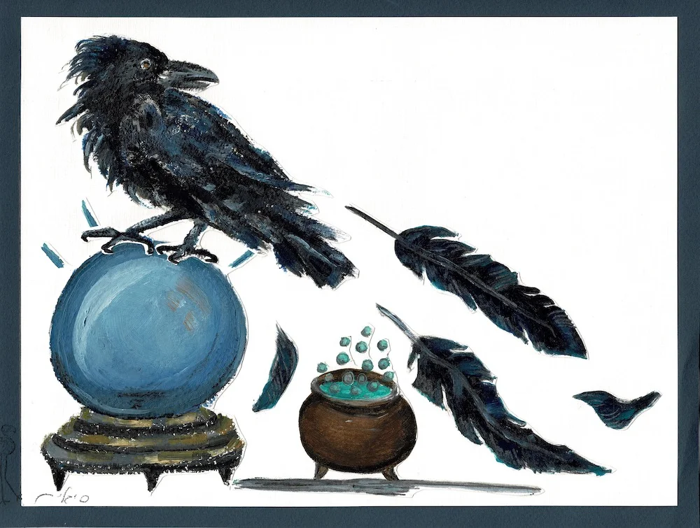 Raven • עורב שחור