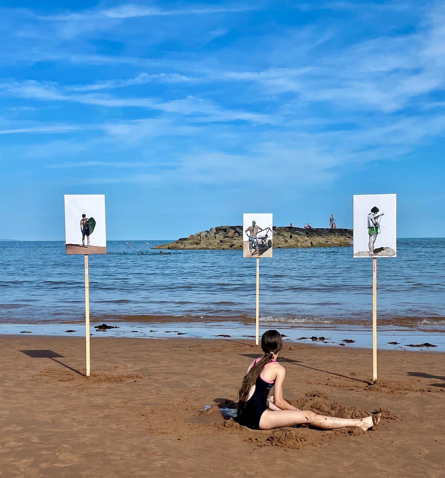 Sidmouth Beach, Devon, UK