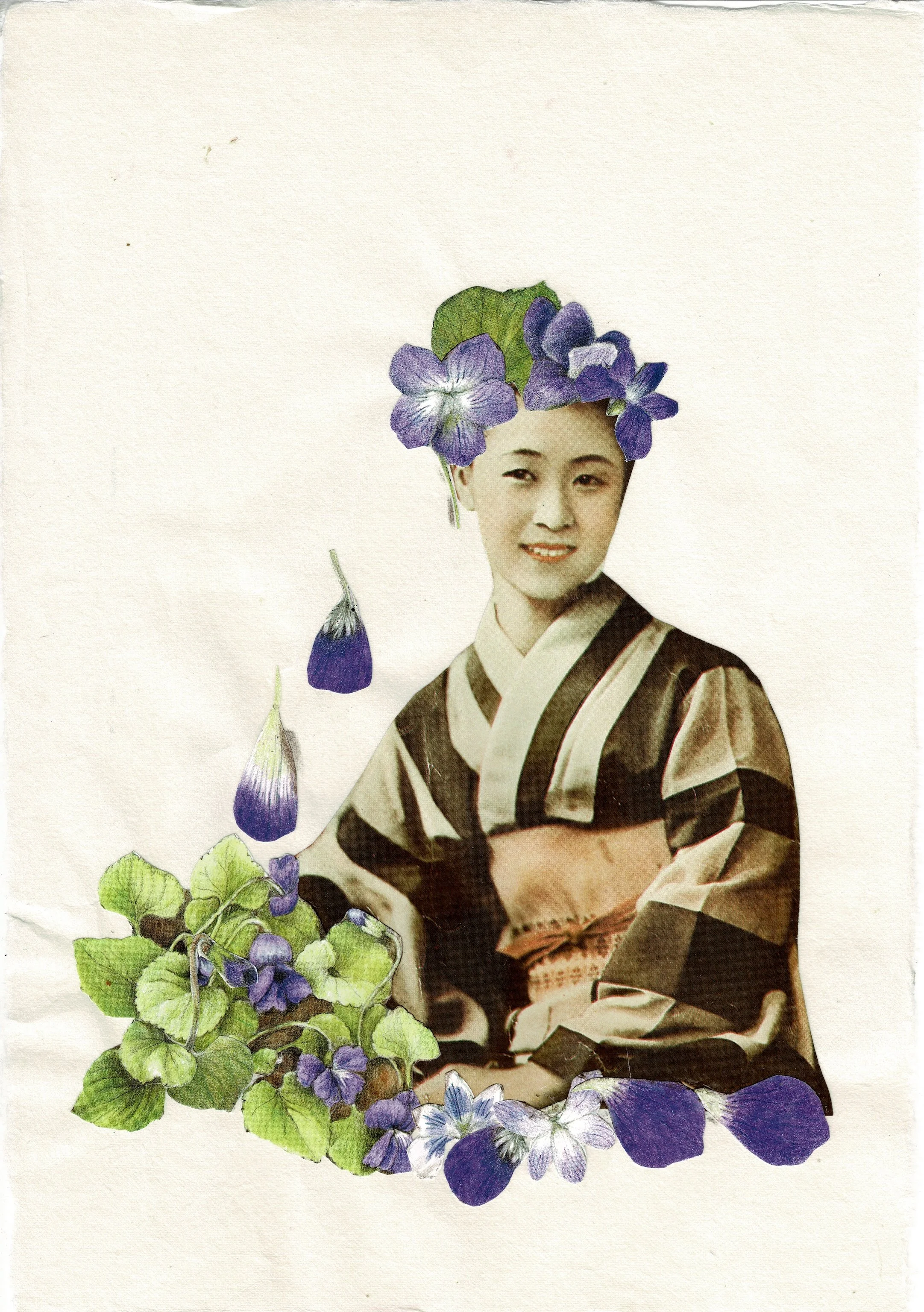 Violet • 紫色 • Washi Paper (W18 X H27)