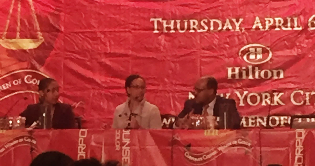 Shauna C. Bryce as moderator of “5 Strategies on How to Gain Visibility and Become Invaluable as a Law Firm Associate,” Corporate Counsel Women of Color (CCWC) One-Day Career Strategies Conference, hosted by K&L Gates LLP in New York, NY. With panelists Jayme Smoot of Nationwide and Christopher Robinson of Kirkland & Ellis.