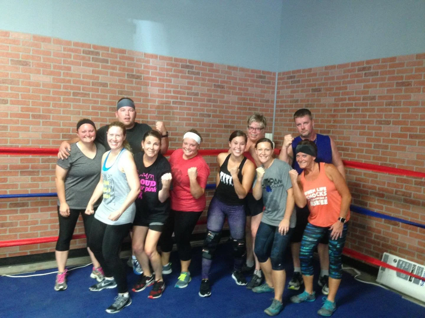 Nine years of sweat and hard work! Today is our 9 year anniversary! Throwback to some of our first classes as a club! Thank you all for your continued support and for showing up to hit the bags all these years! π₯