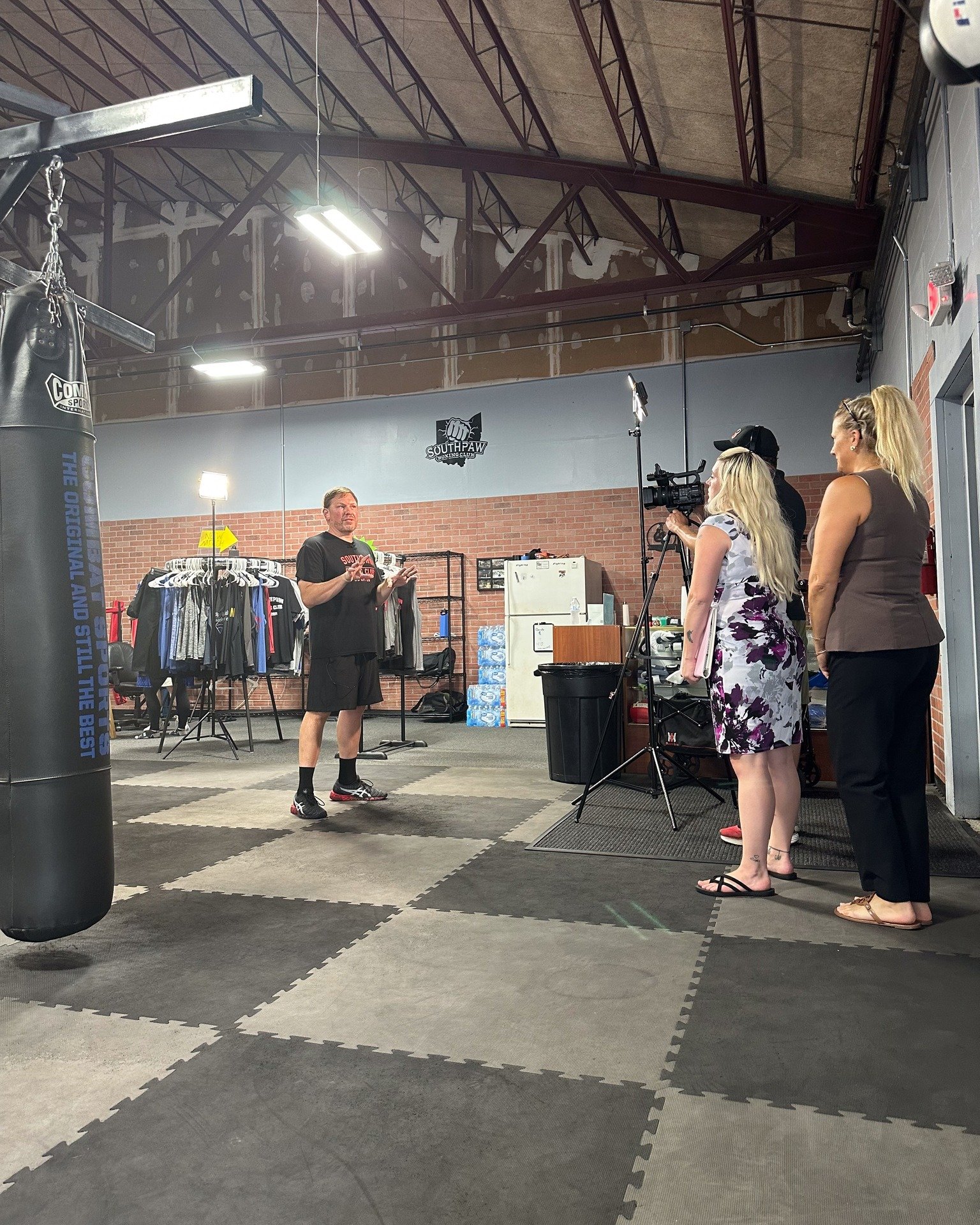 Huge thank you to @wsyx6 for coming out and promoting the gym today! Our segment will be airing on The CW on Saturday at 7:30am and ABC6 on Sunday at 10am!
