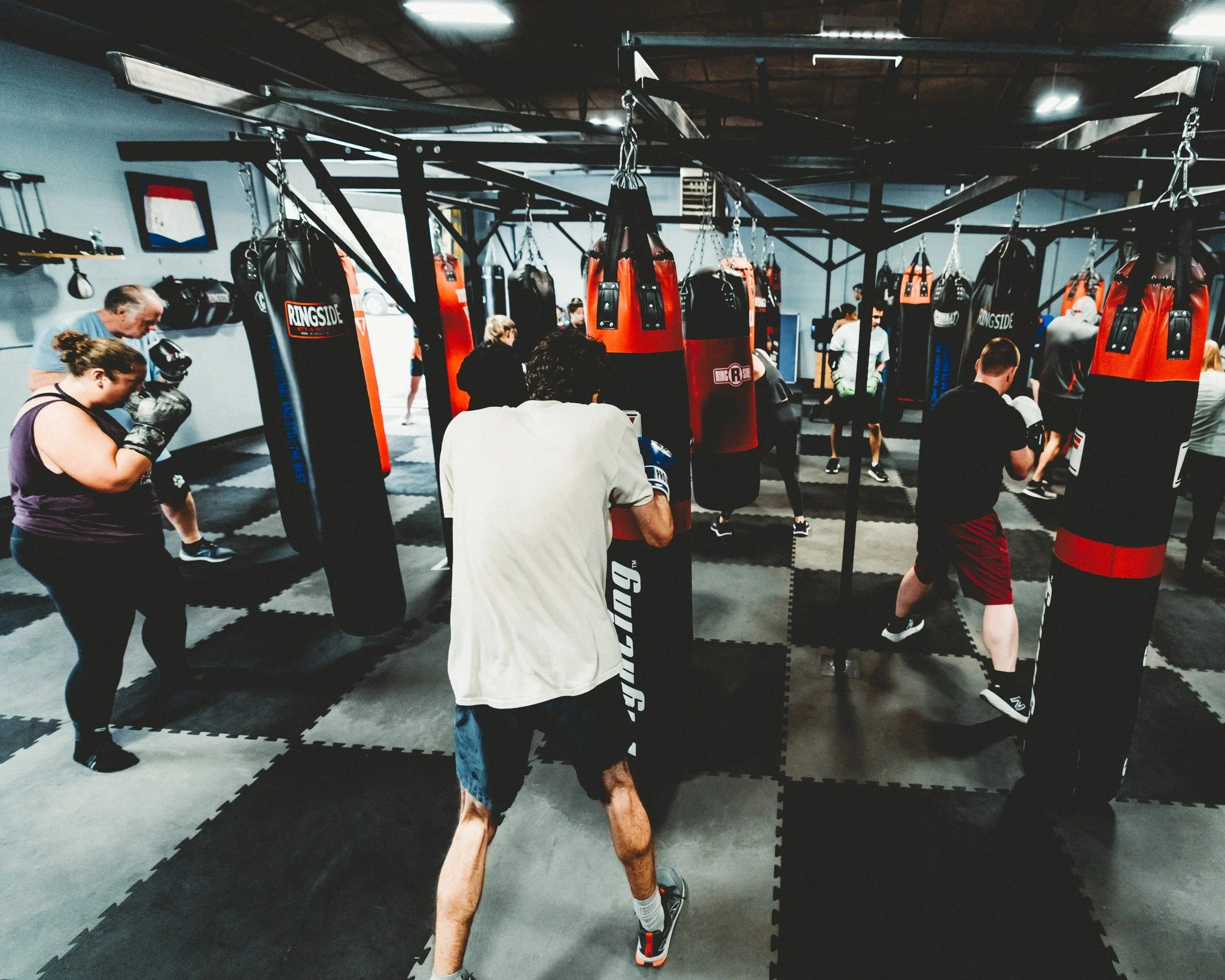 We offer group classes for all skill levels! Stop by the gym to see how we can help you accomplish your fitness goals!