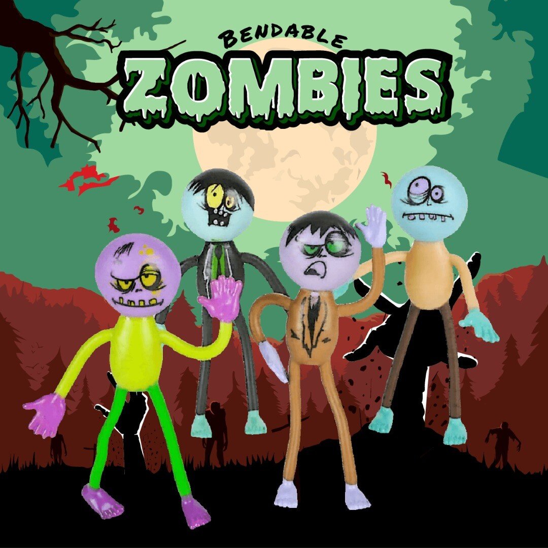 Kickco Bendable Zombies