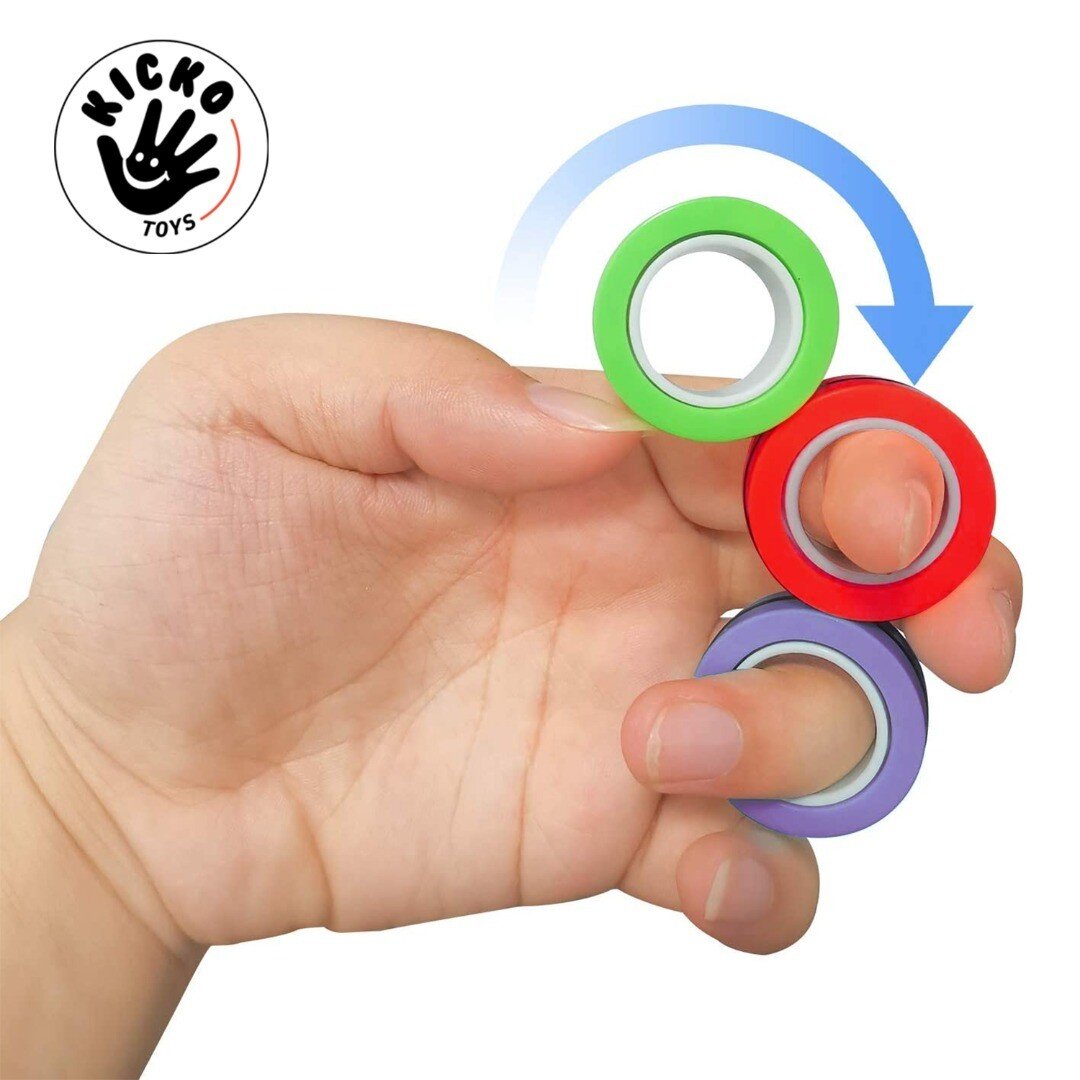 Kicko Magnetic Fidget Rings