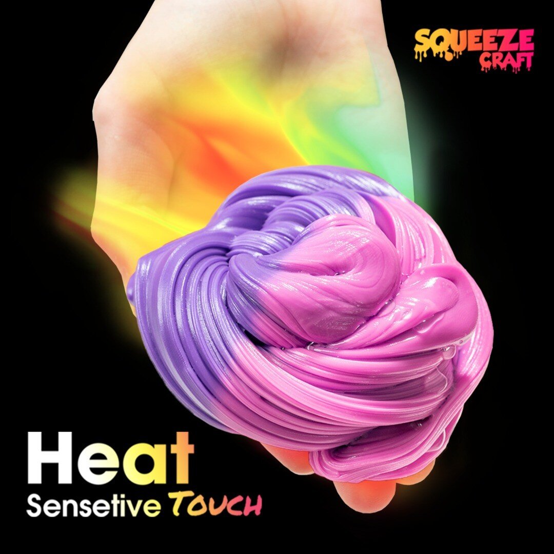 Squeeze Craft Color Changing Frudge Putty Heat Sen