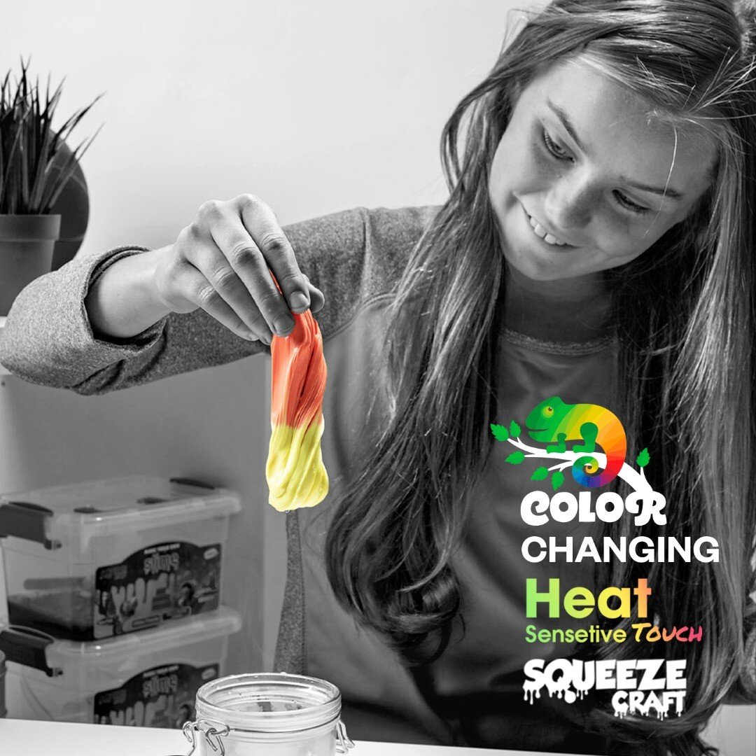 Squeeze Craft Color Changing Frudge Putty Heat Sen