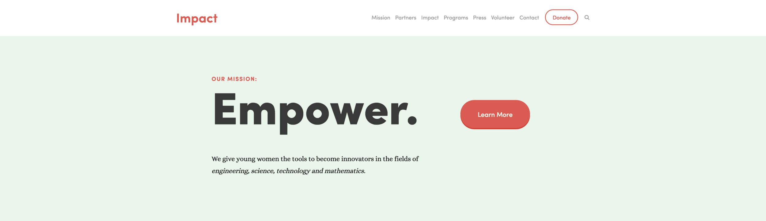 Nieuw Squarespace template voor 2018: Impact