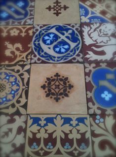 PALACE OF WESTMINSTER MINTON TILES