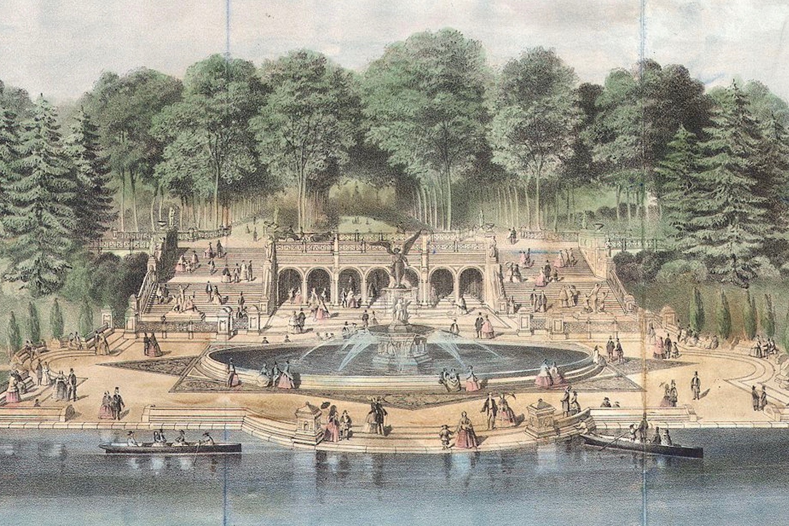 Bethesda Terrace 1869