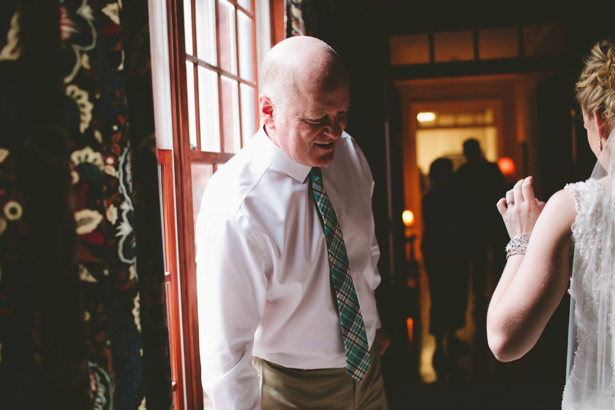 Tim at his youngest daughter's wedding.