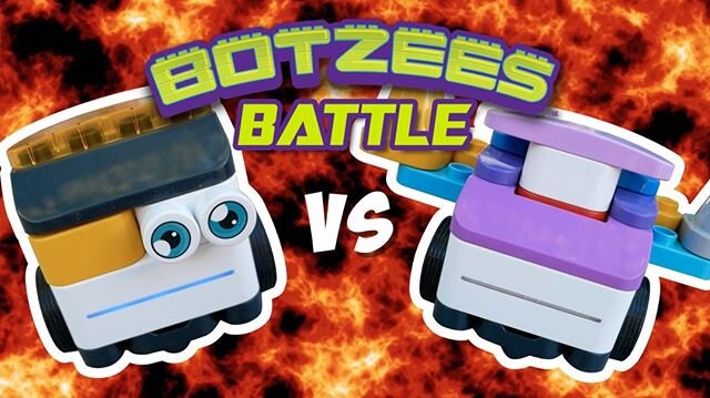 Visit our YouTube channel to watch the newest Botzees Battle from @robotfamily! The competitors must build  a robot using only 12 Botzees blocks. Watch to find out which bot beats the odds!