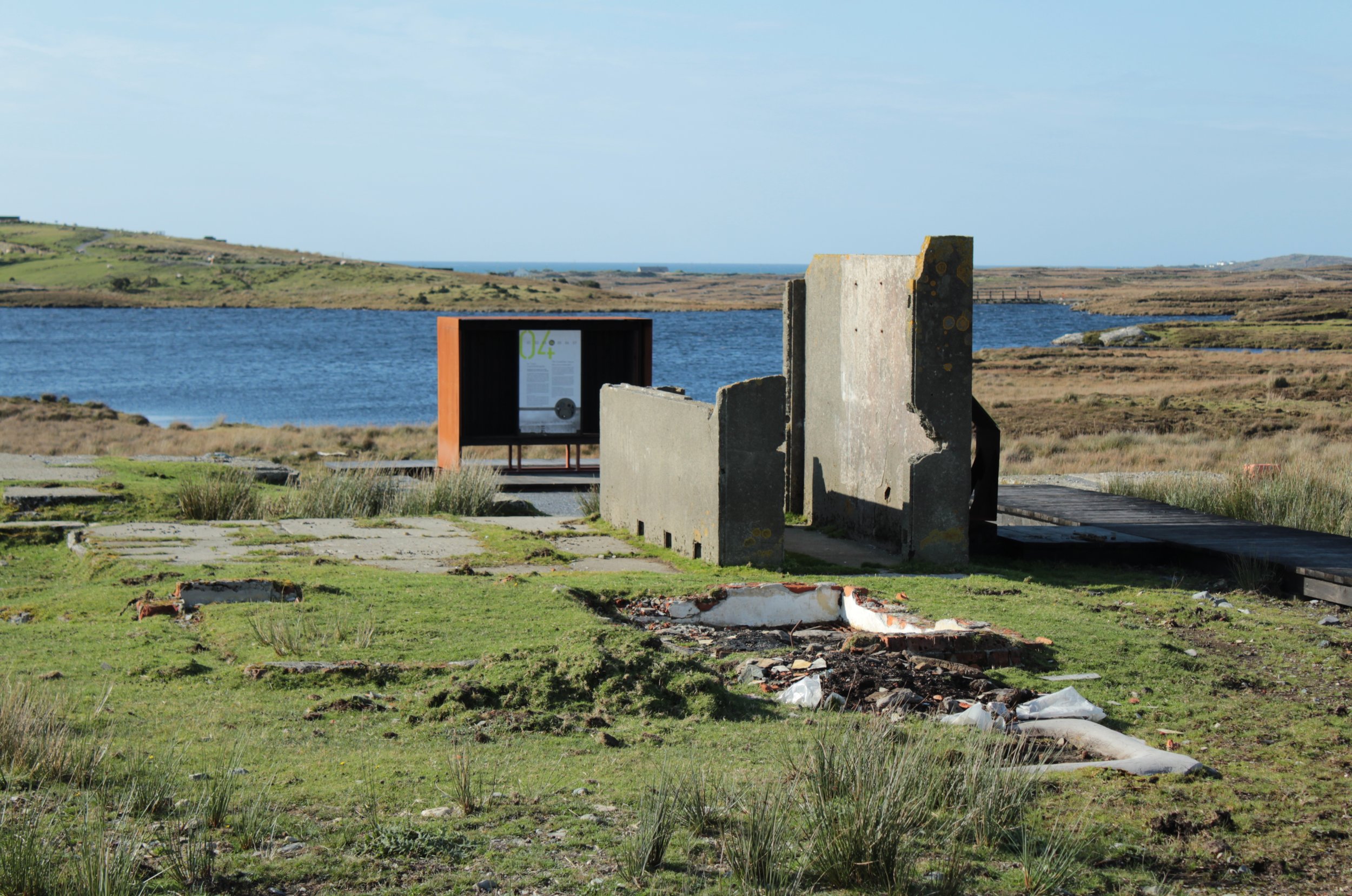 Connemara Tour – Marconi Station -  Architecture at the Edge Festival 2017 Galway & Mayo