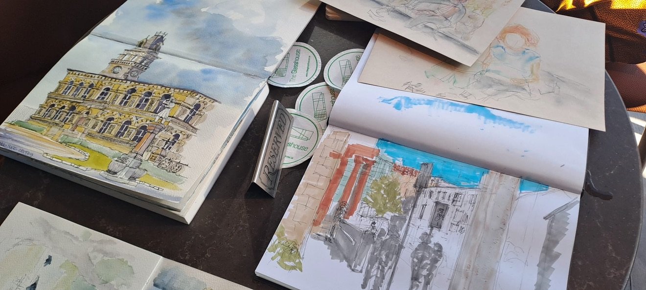 Urban Sketching in Sligo Town