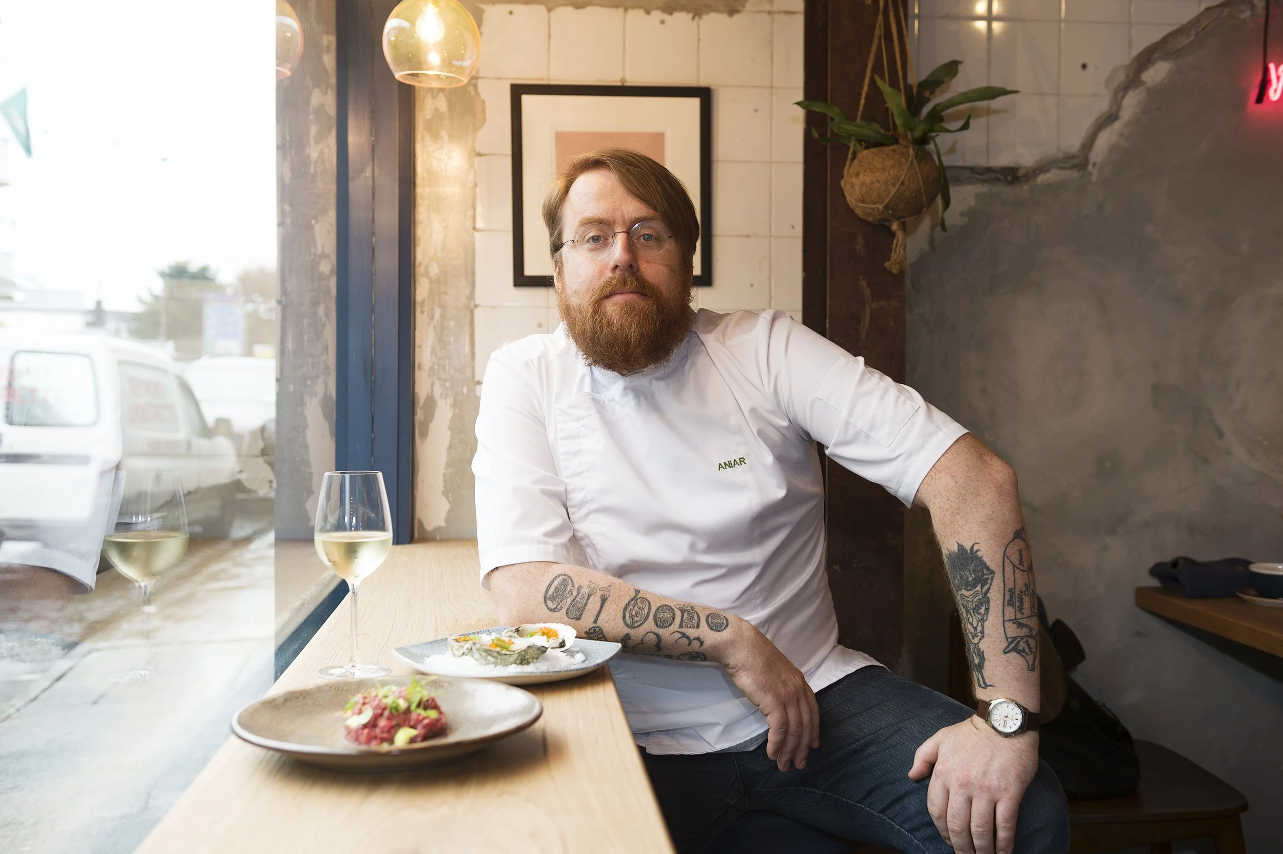 Chef, restaurateur and author JP McMahon at settle 