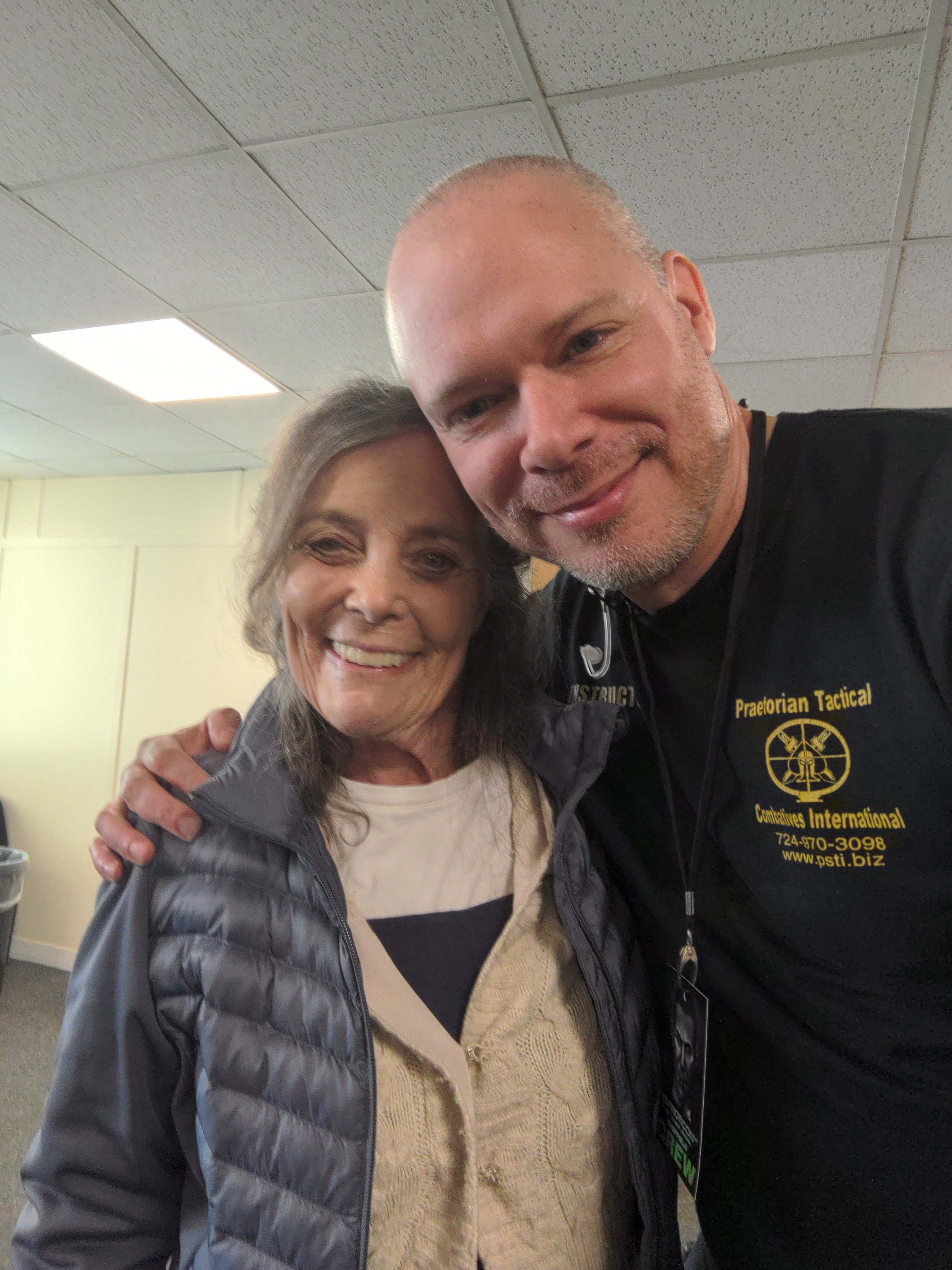With Eileen Dietz (The Exorcist)