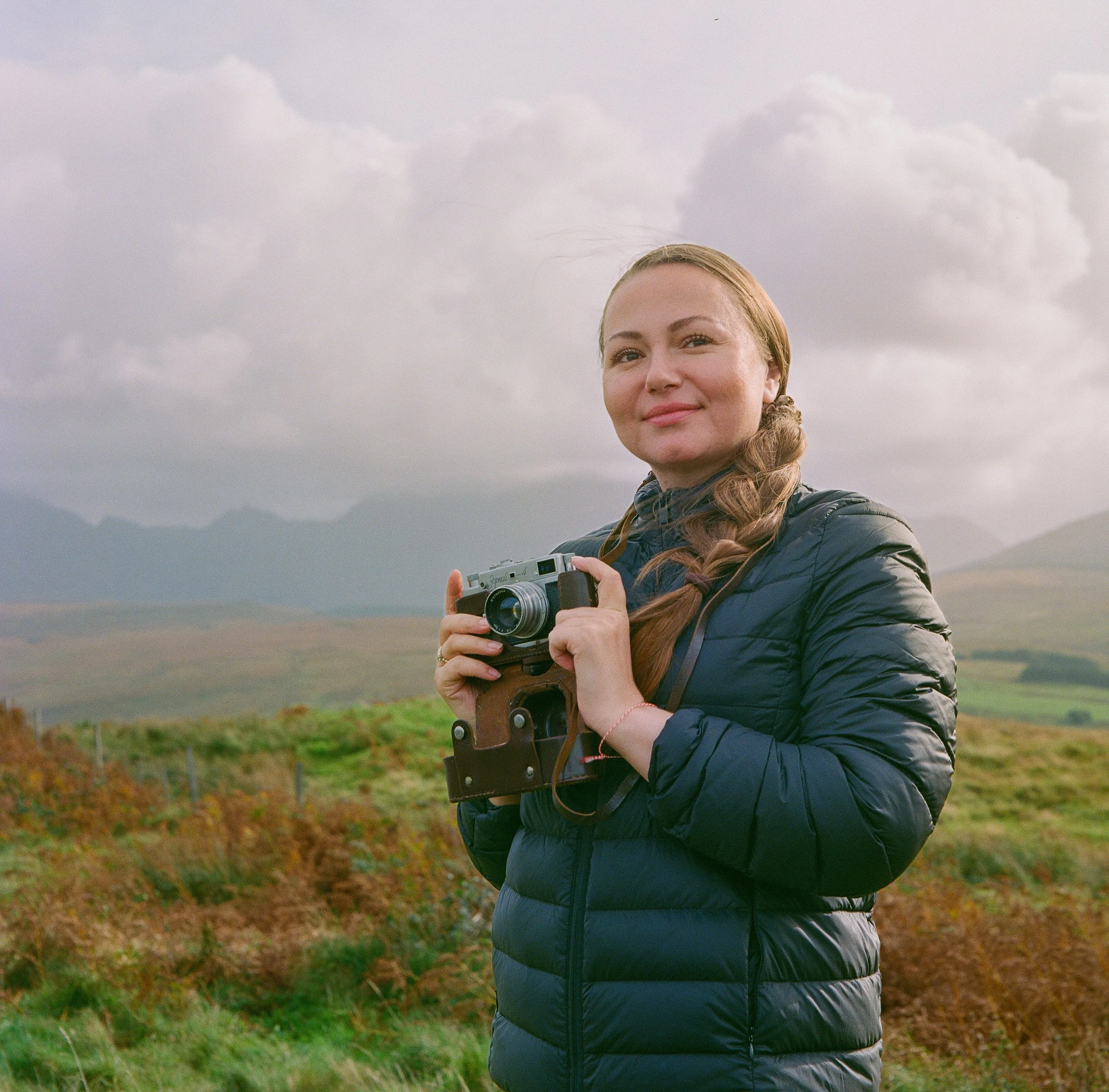 Medium Format Lomography 400 film. developed in C-41, pulled 2 stops.