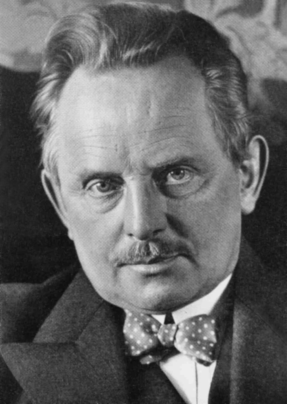 Portrait of Oskar Barnack, pioneer of 35mm photography and designer of the first Leica.