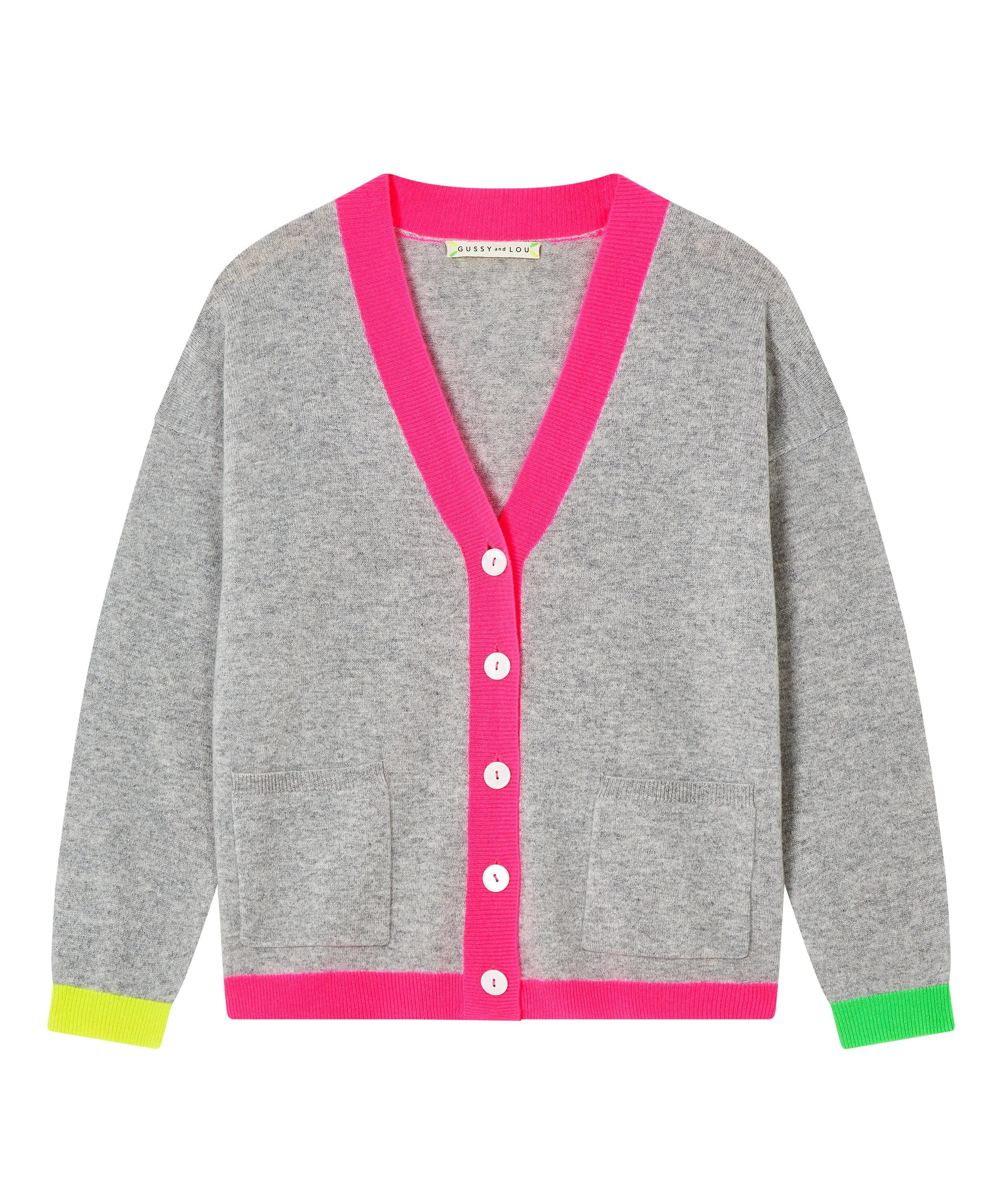 neon cashmere sweater