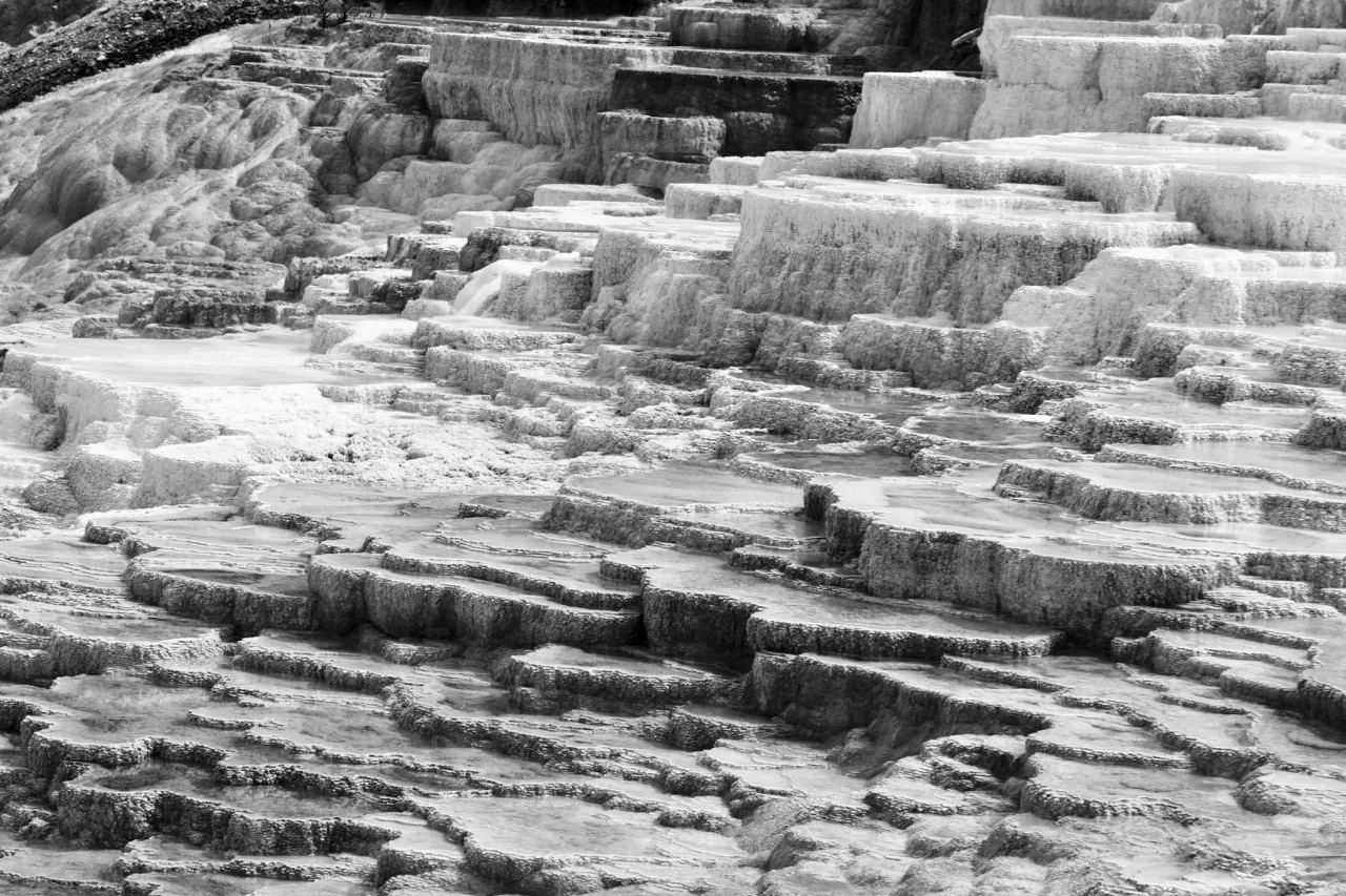 Stepping Stones of Mammoth - Yellowstone