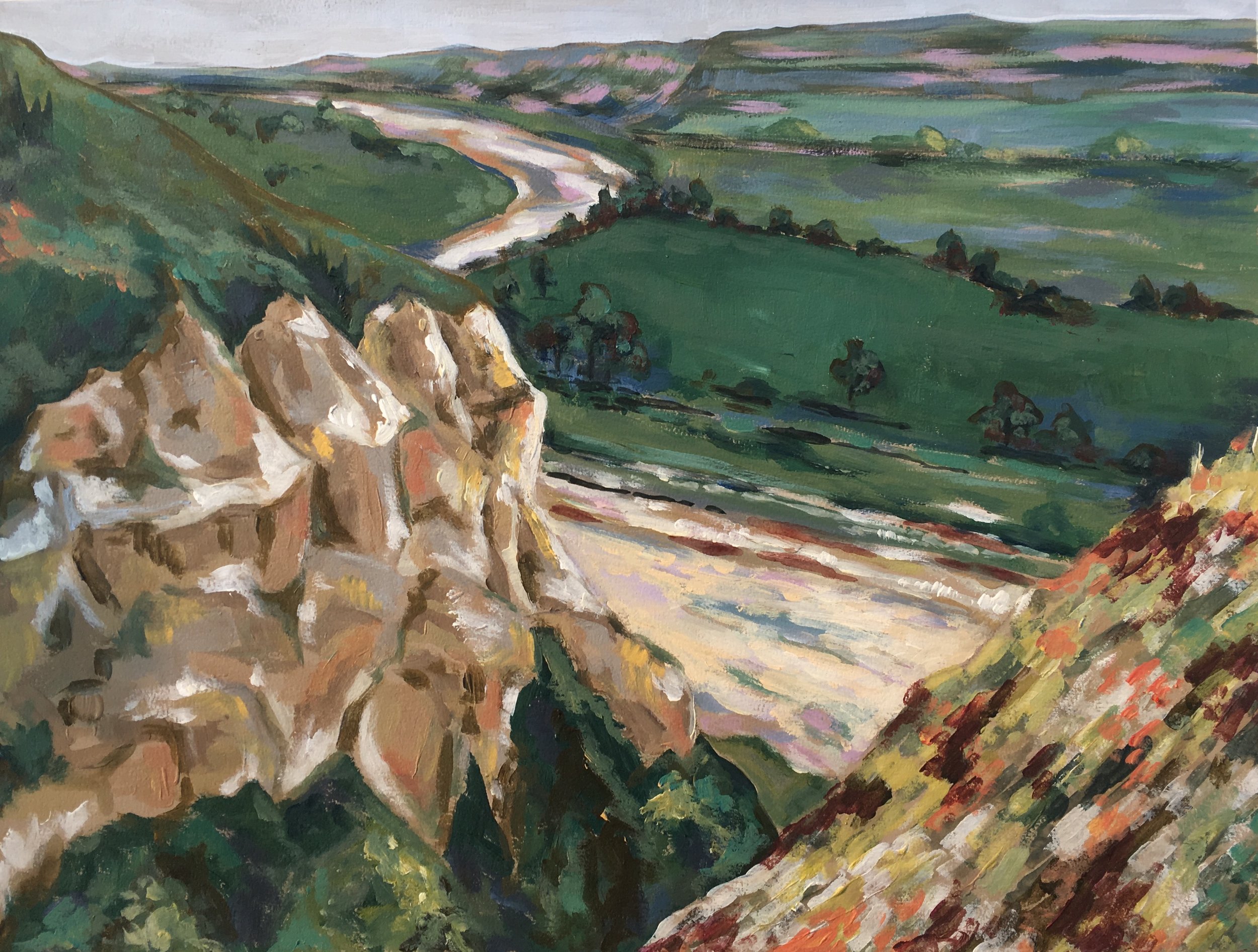 Wind Canyon Overlook - Theodore Roosevelt National Park