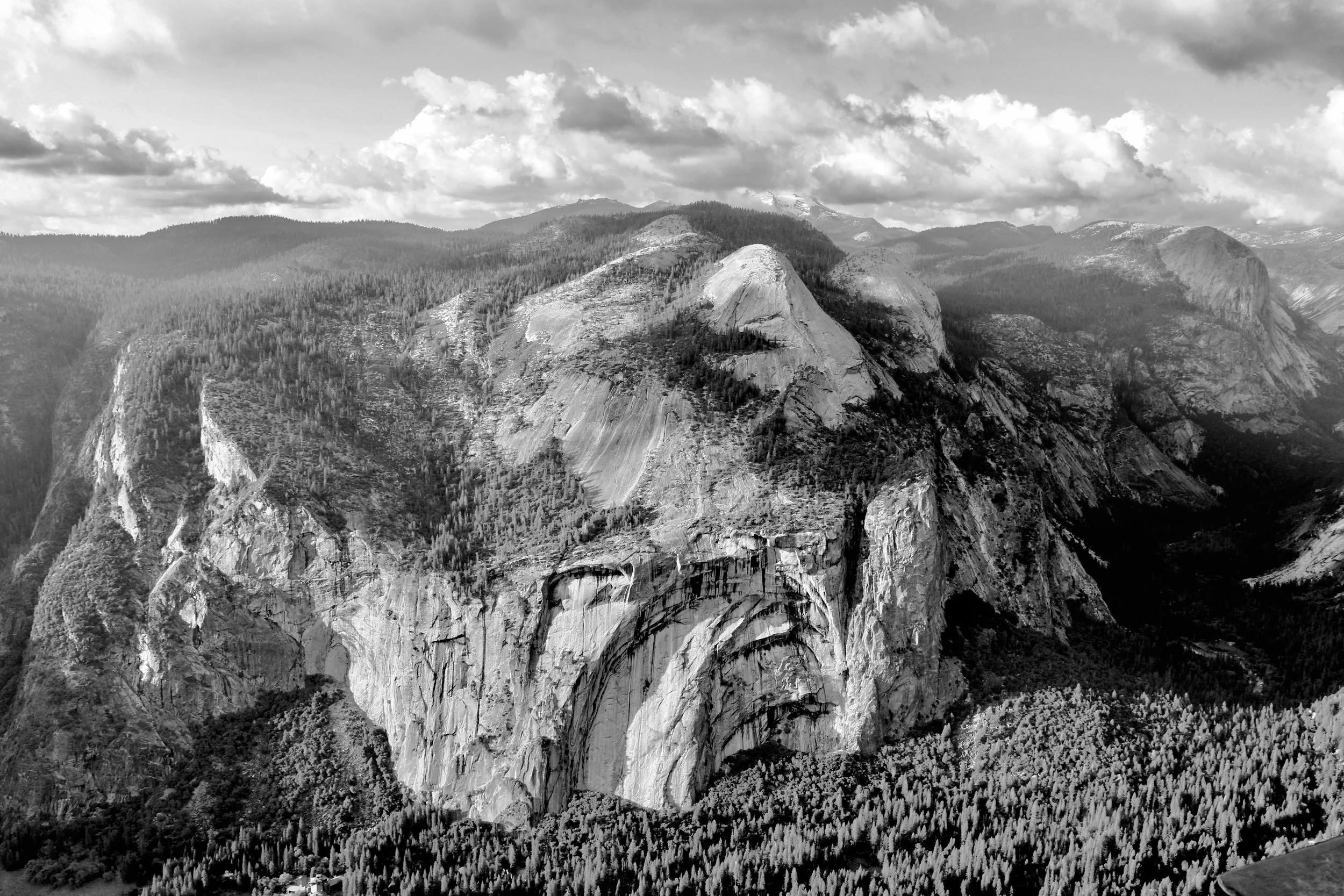 Royal Arches from Above - Yosemite
