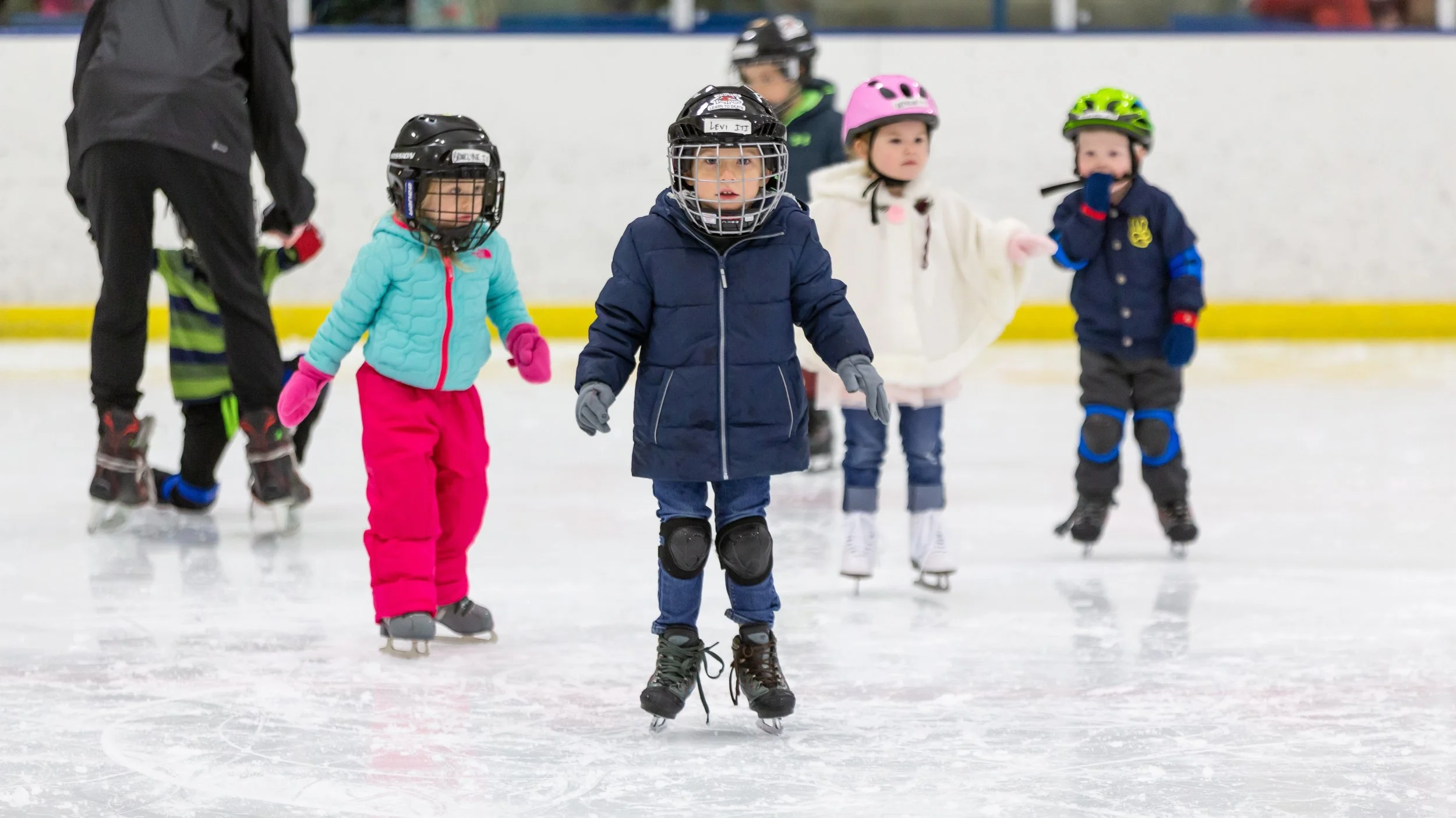 Ice skating and hockey lessons at Carlson Ice Arena