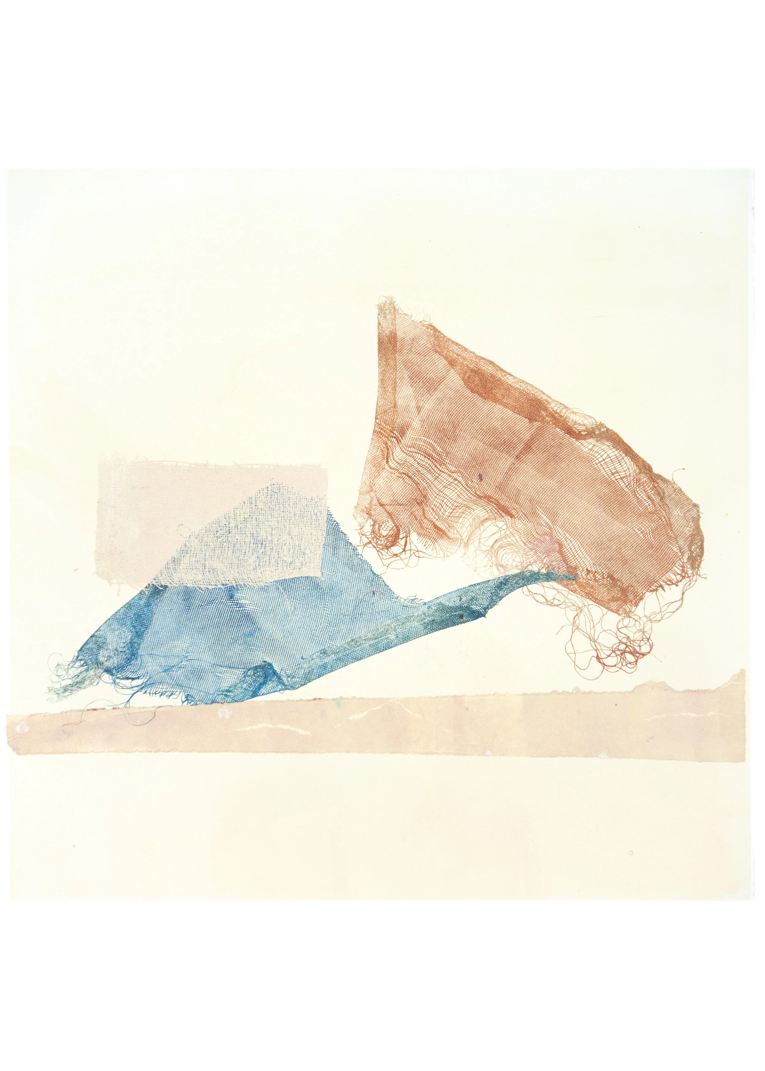 Diaphanous 25, monoprint, 14 1/2" x 14 1/2" bleed