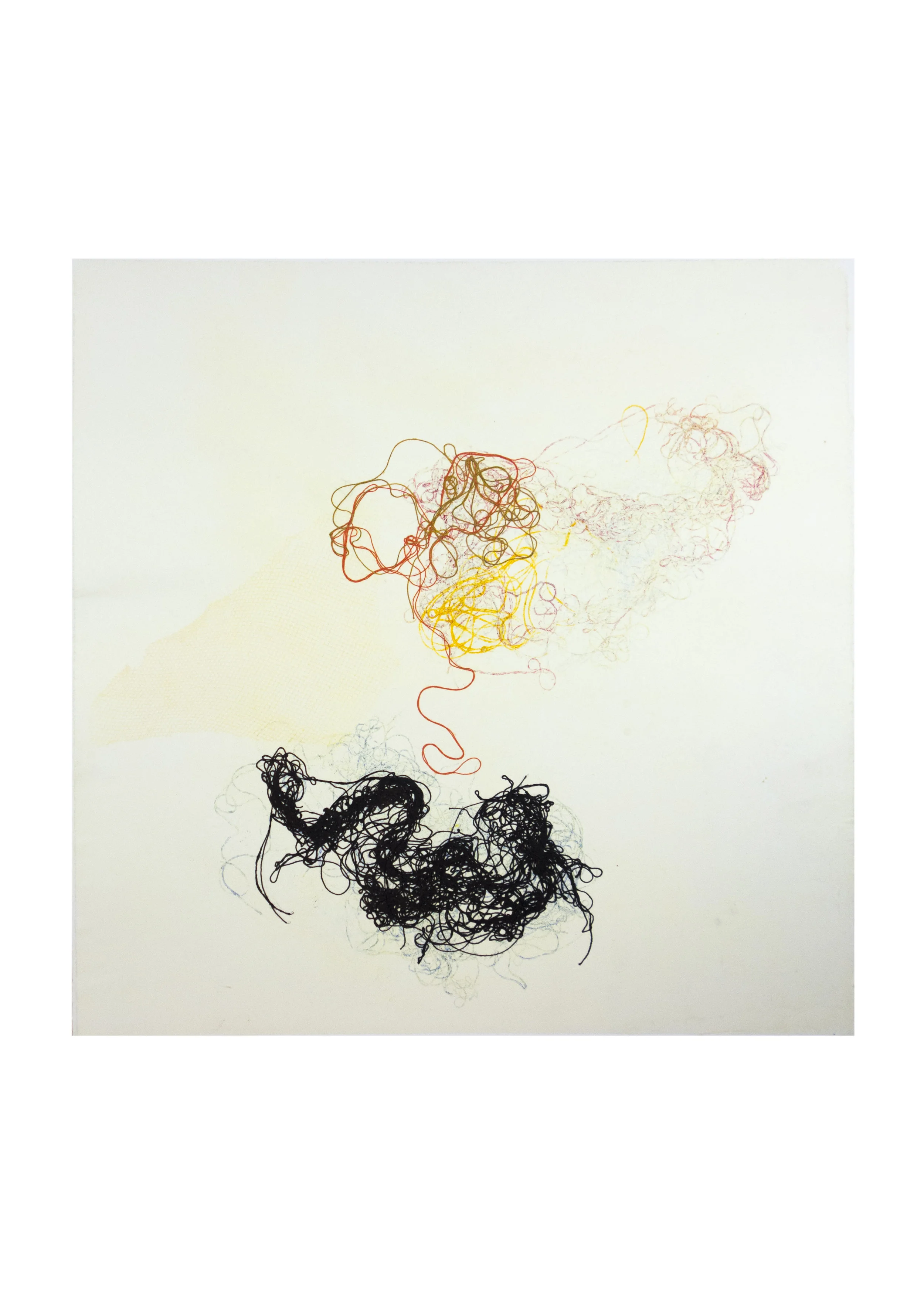Callisto, monoprint, image: 16" x 15"