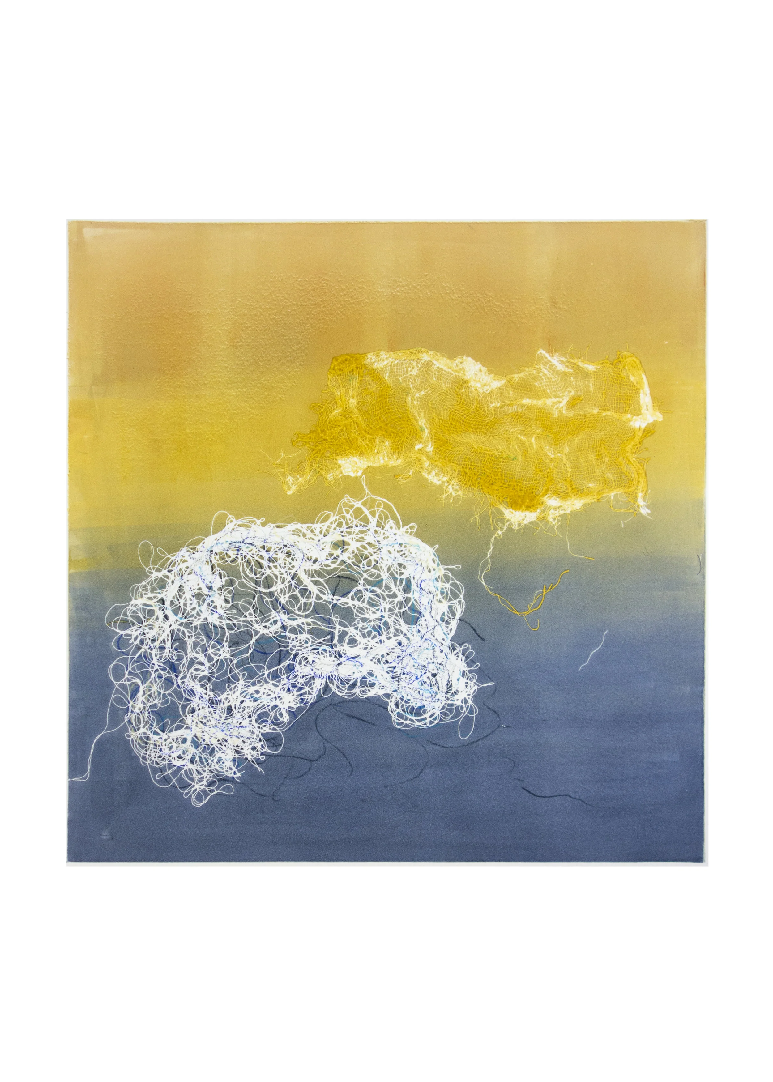 Margarite, monoprint, image: 16" x 15"